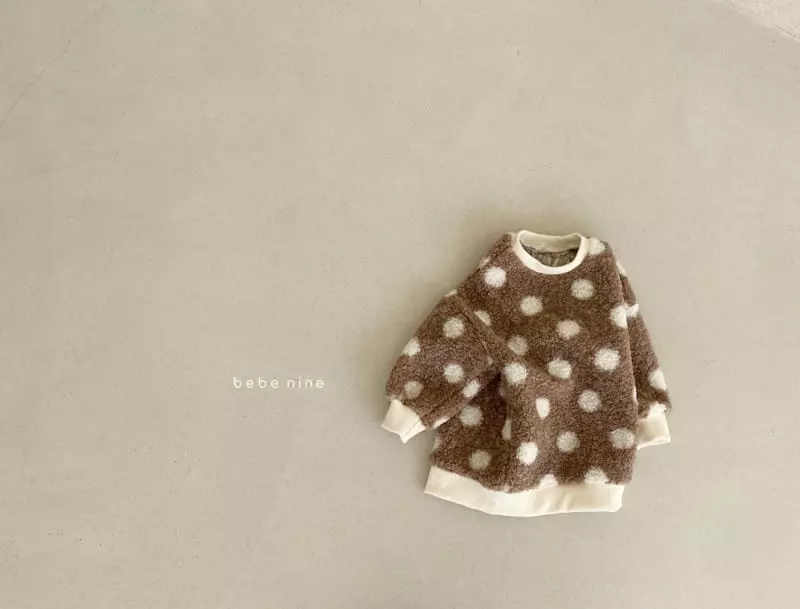 Bebe Nine - Korean Baby Fashion - #babylifestyle - Circle Bbogle Sweatshirt - 8