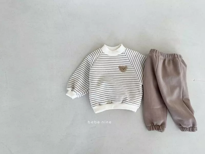 Bebe Nine - Korean Baby Fashion - #babylifestyle - Choco Hime Top Bottom Set - 7