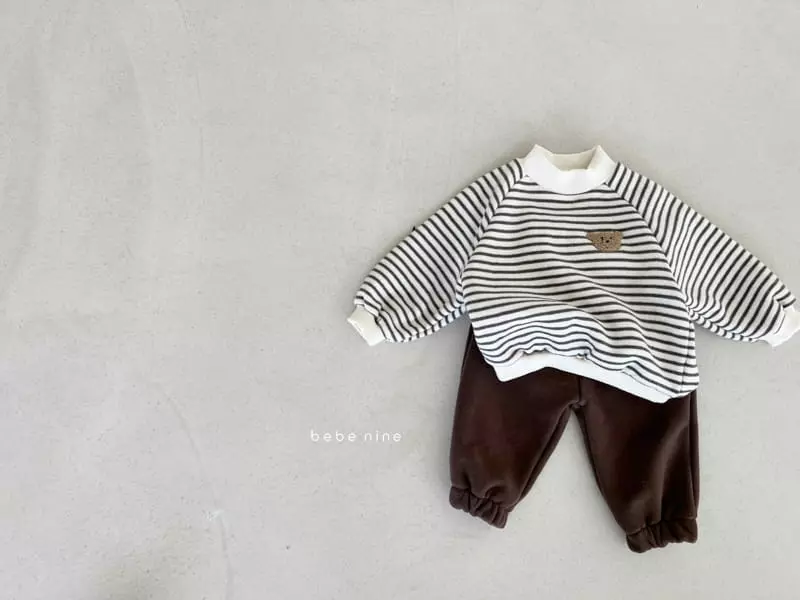 Bebe Nine - Korean Baby Fashion - #babyoninstagram - Choco Hime Top Bottom Set - 8