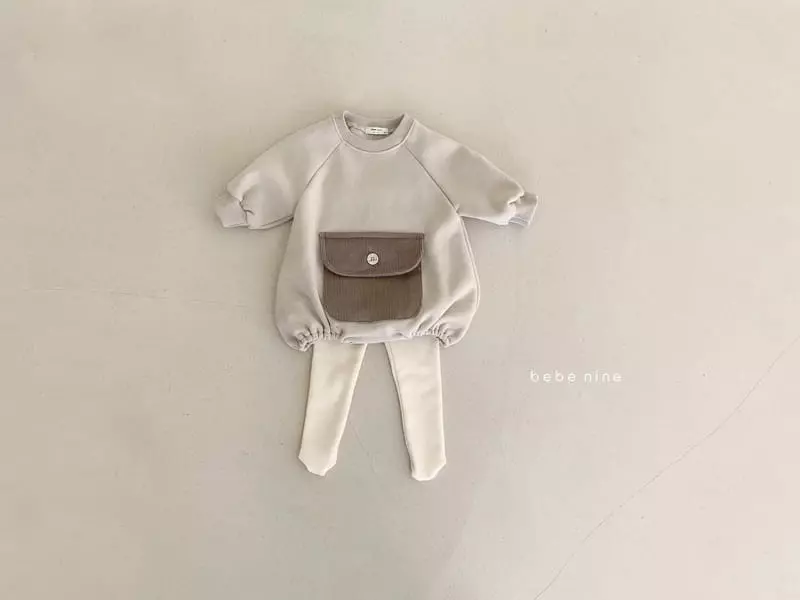 Bebe Nine - Korean Baby Fashion - #babyoninstagram - Pocket Bodysuit - 7