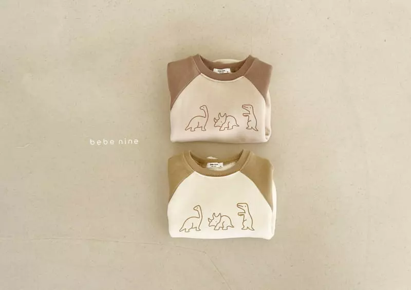 Bebe Nine - Korean Baby Fashion - #babyoninstagram - Chorr Dino Bodysuit - 6