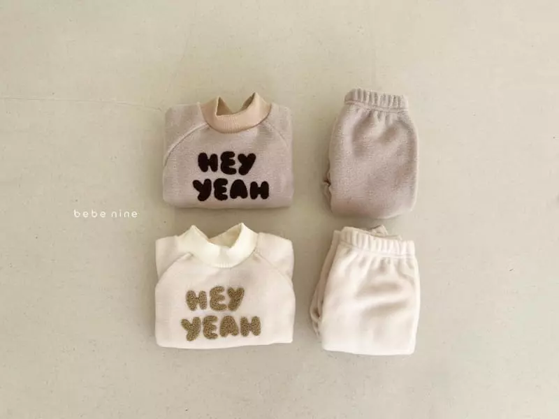 Bebe Nine - Korean Baby Fashion - #babyootd - Hey Set - 8