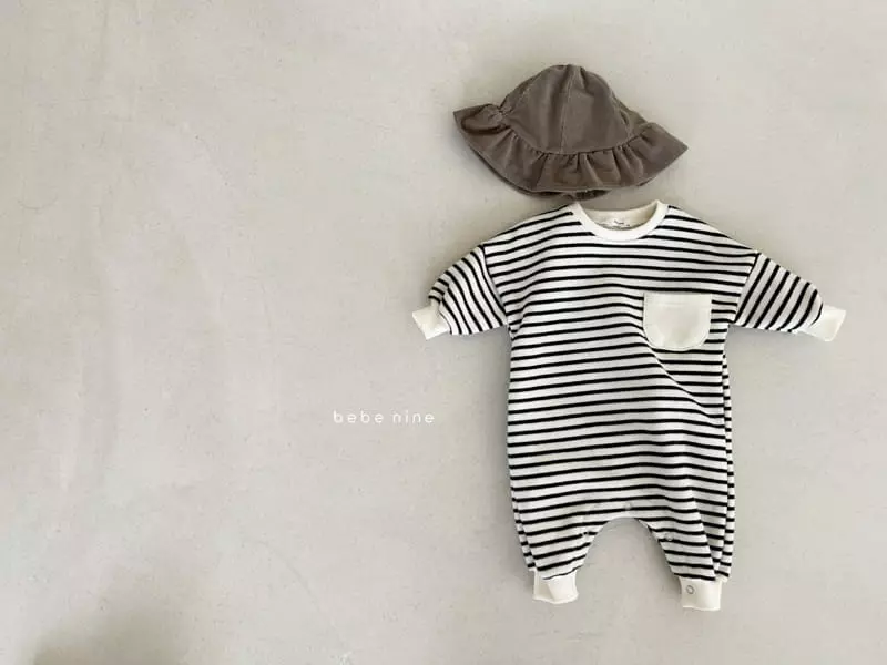 Bebe Nine - Korean Baby Fashion - #babyootd - Ppappiyong Overalls - 3