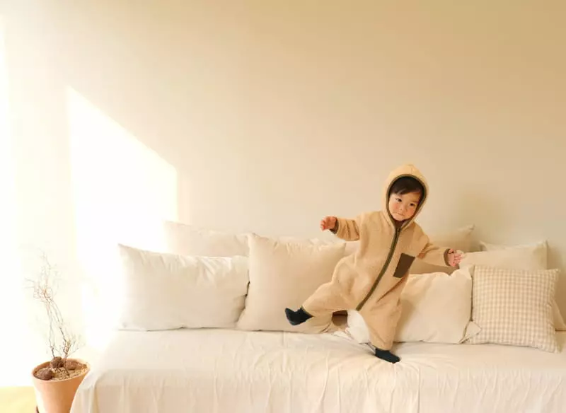 Bebe Nine - Korean Baby Fashion - #babyoutfit - Igloo Bodysuit - 9