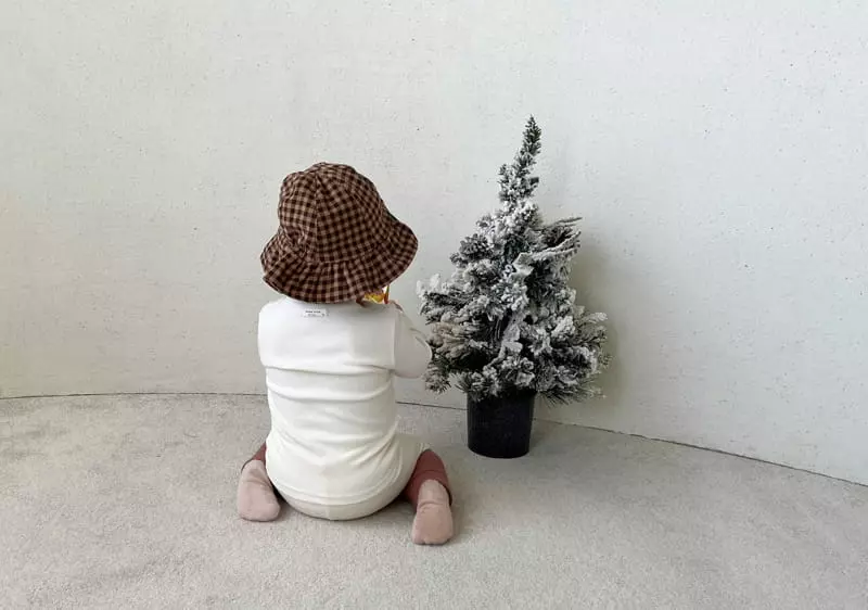Bebe Nine - Korean Baby Fashion - #babyoutfit - bucket Hat Rib hat - 6