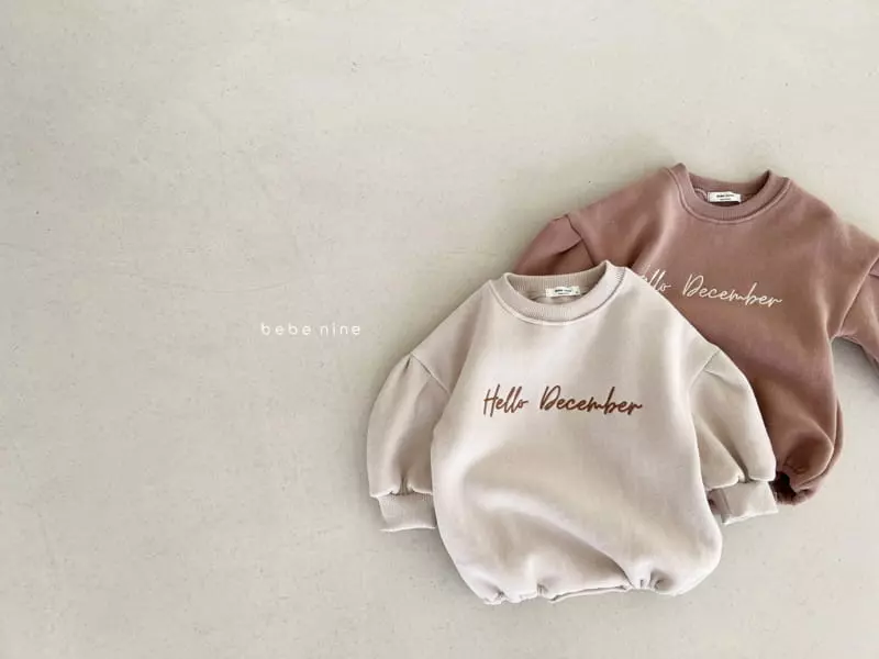 Bebe Nine - Korean Baby Fashion - #babyoutfit - December Bodysuit - 7