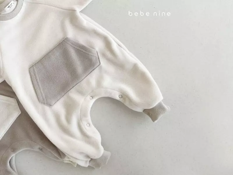 Bebe Nine - Korean Baby Fashion - #babyoutfit - Popcorn Overalls - 3