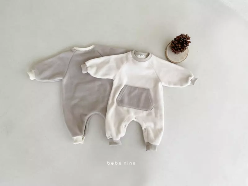 Bebe Nine - Korean Baby Fashion - #babyoutfit - Popcorn Overalls - 4