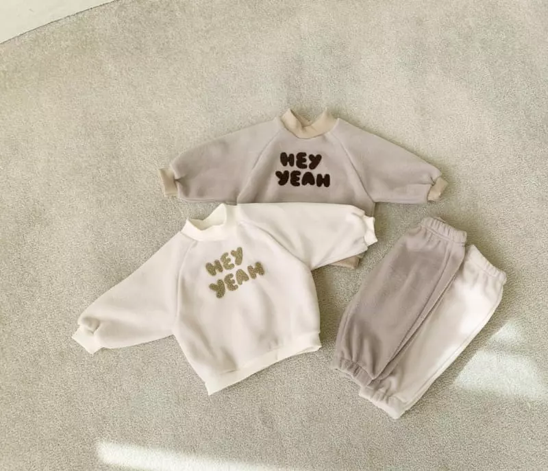 Bebe Nine - Korean Baby Fashion - #onlinebabyboutique - Hey Set - 12