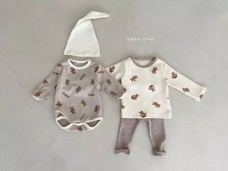 Bebe Nine - Korean Baby Fashion - #onlinebabyboutique - Bebe Winter Easywear - 3