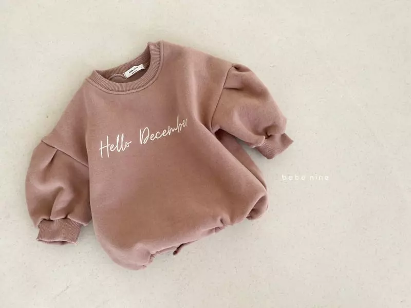 Bebe Nine - Korean Baby Fashion - #onlinebabyboutique - December Bodysuit - 10