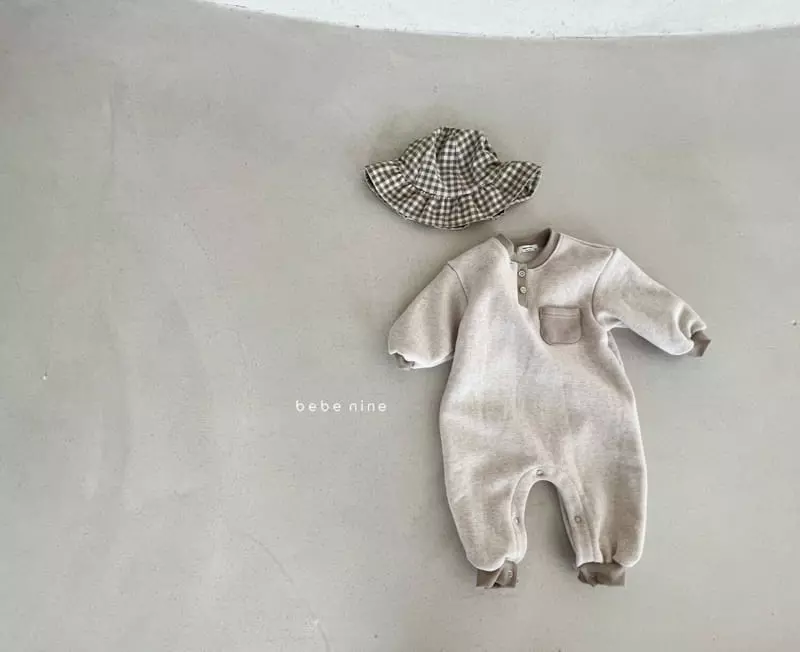 Bebe Nine - Korean Baby Fashion - #smilingbaby - Pocker Fleece overalls - 5