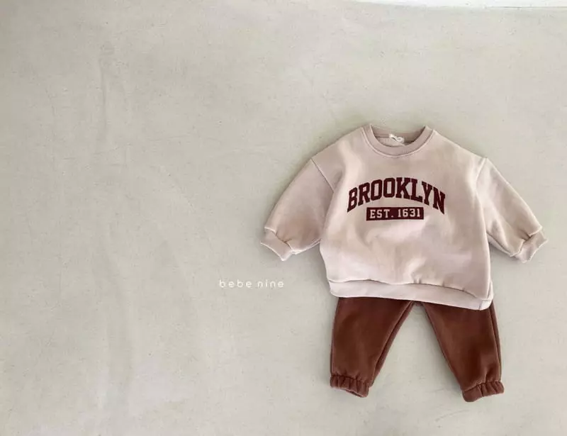 Bebe Nine - Korean Children Fashion - #Kfashion4kids - Fleece Jogger Pants - 2