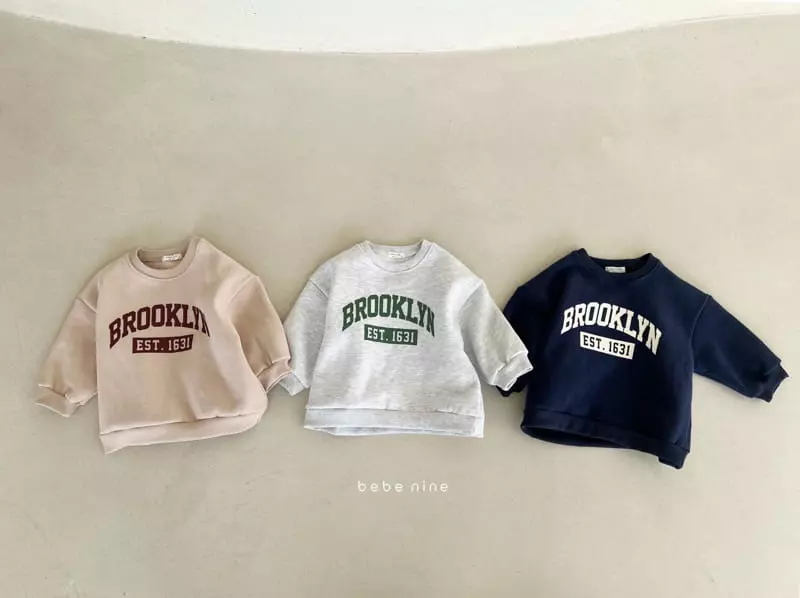 Bebe Nine - Korean Children Fashion - #childofig - Broclyn Sweatshirt - 6