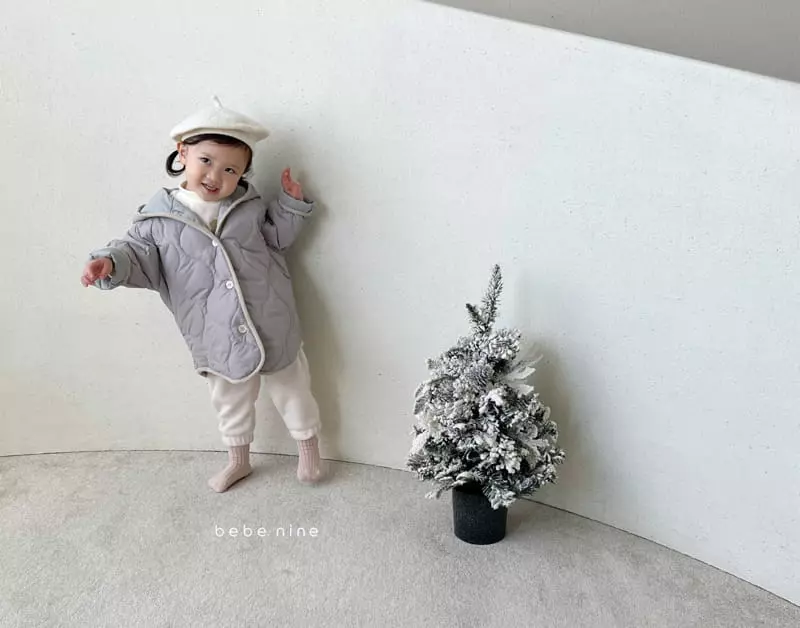 Bebe Nine - Korean Children Fashion - #childrensboutique - Padding Jumper - 4