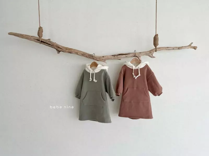 Bebe Nine - Korean Children Fashion - #fashionkids - Marlang Hoody One-piece - 7