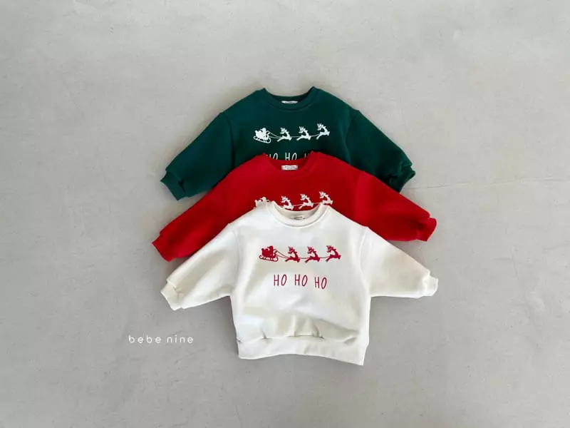 Bebe Nine - Korean Children Fashion - #littlefashionista - Rudolf Fleece Sweatshirt