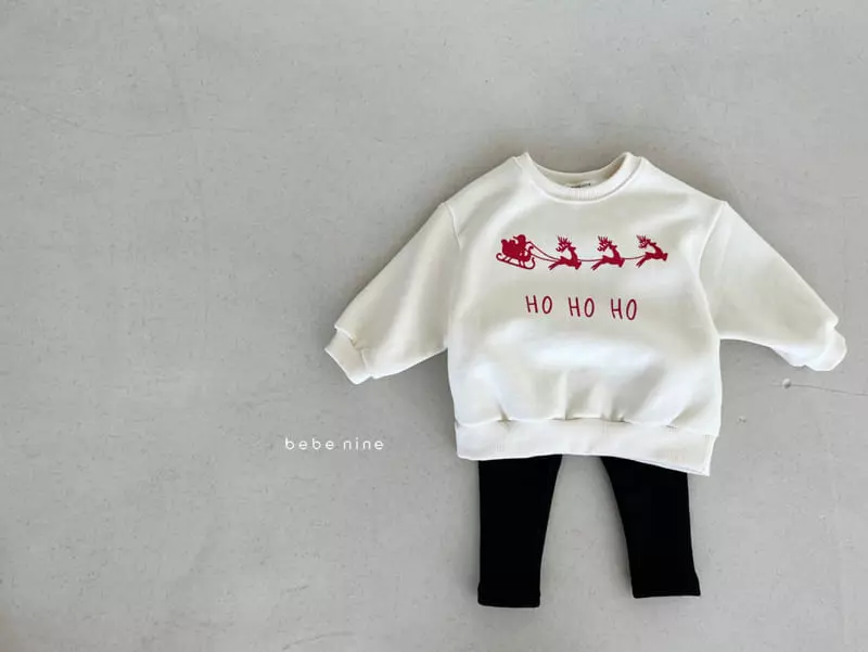 Bebe Nine - Korean Children Fashion - #minifashionista - Rudolf Fleece Sweatshirt - 3