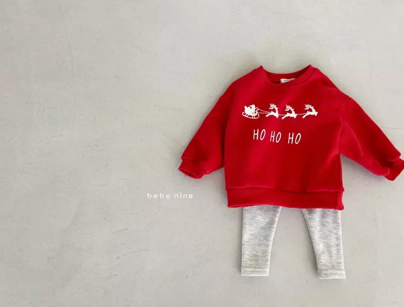 Bebe Nine - Korean Children Fashion - #minifashionista - Rudolf Fleece Sweatshirt - 4