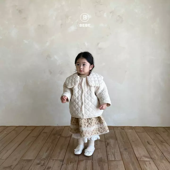 Bella Bambina - Korean Baby Fashion - #babyboutique - Bebe Sailor Quilting Jacket - 5
