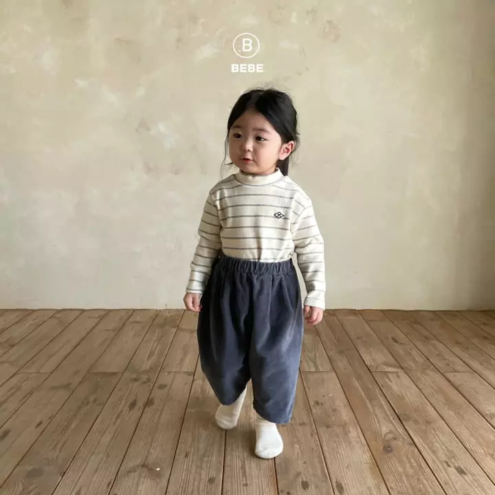 Bella Bambina - Korean Baby Fashion - #babyclothing - Bebe My Stripes Tee - 4