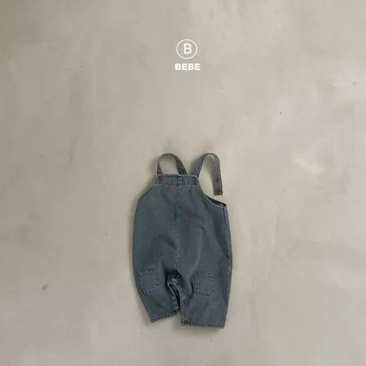 Bella Bambina - Korean Baby Fashion - #babyfashion - Bebe Denim Bodysuit