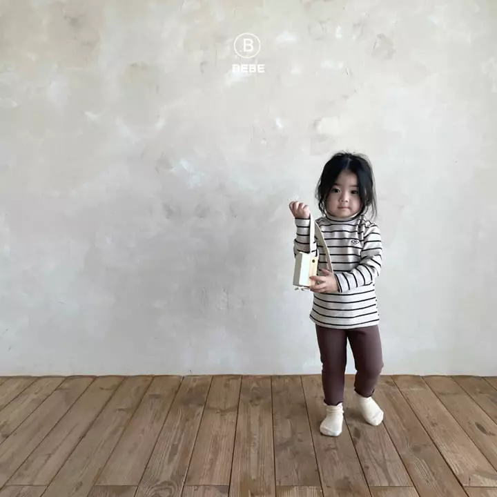 Bella Bambina - Korean Baby Fashion - #babyfever - Bebe My Stripes Tee - 5
