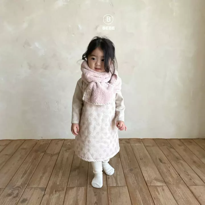 Bella Bambina - Korean Baby Fashion - #babyfever - Bebe A Padding One-piece - 6