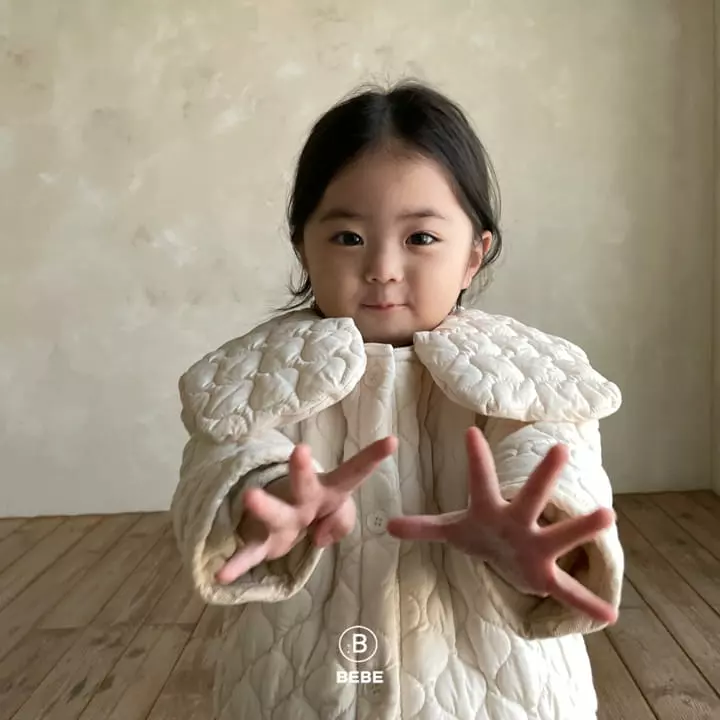 Bella Bambina - Korean Baby Fashion - #babyfever - Bebe Sailor Quilting Jacket - 9