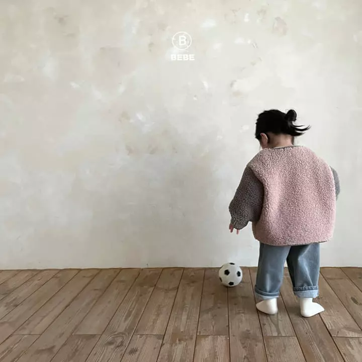 Bella Bambina - Korean Baby Fashion - #babyfever - Bebe Choco Color Dumble Jacket - 8