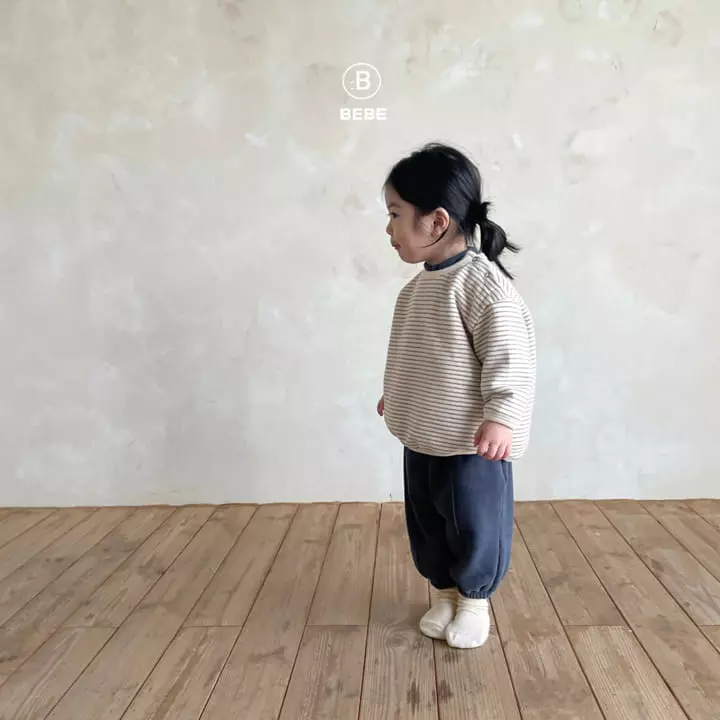 Bella Bambina - Korean Baby Fashion - #babygirlfashion - Bebe Banban Stripes Tee - 8