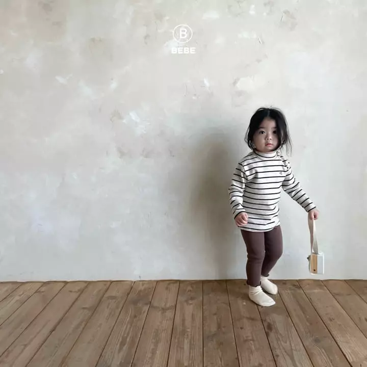 Bella Bambina - Korean Baby Fashion - #babylifestyle - Bebe My Stripes Tee - 7