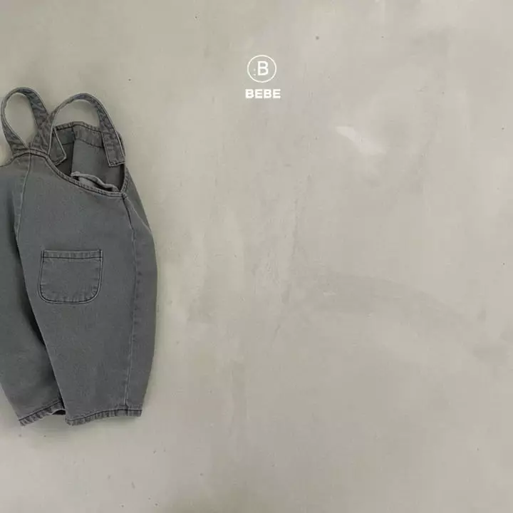 Bella Bambina - Korean Baby Fashion - #babygirlfashion - Bebe Denim Bodysuit - 4