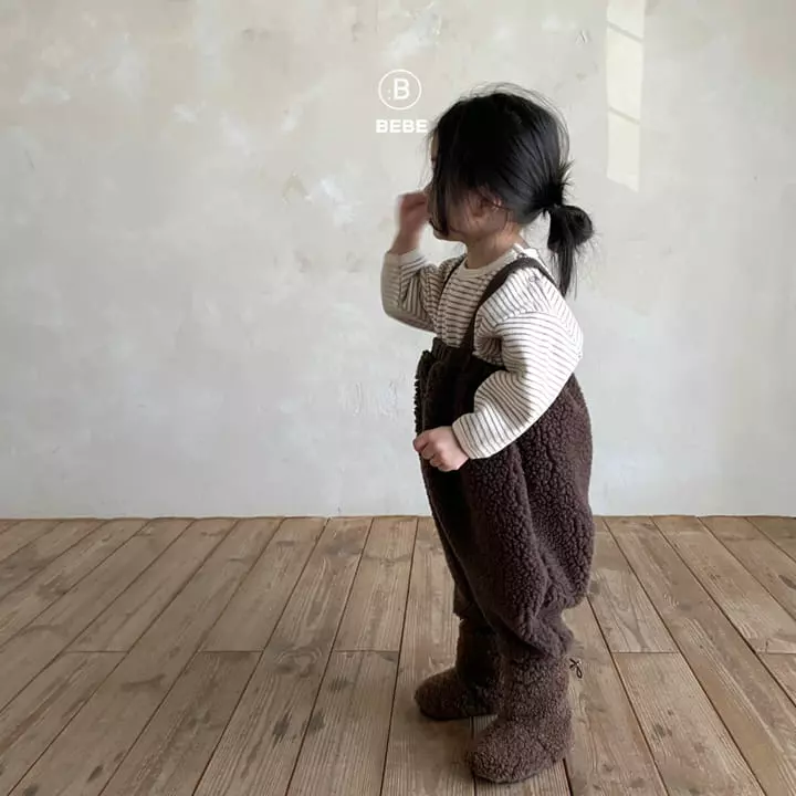 Bella Bambina - Korean Baby Fashion - #babyoninstagram - Bebe Banban Stripes Tee - 10