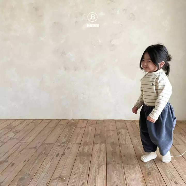 Bella Bambina - Korean Baby Fashion - #babyoninstagram - Bebe My Stripes Tee - 8
