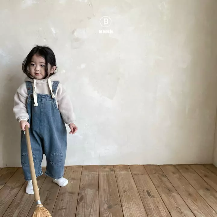 Bella Bambina - Korean Baby Fashion - #babyoninstagram - Bebe Denim Bodysuit - 5