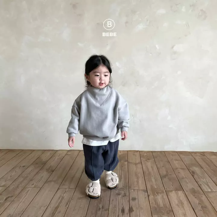 Bella Bambina - Korean Baby Fashion - #babyootd - Bebe V Sweatshirt - 5