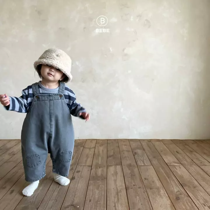 Bella Bambina - Korean Baby Fashion - #babyootd - Bebe Denim Bodysuit - 6