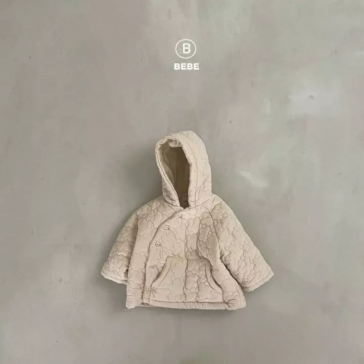 Bella Bambina - Korean Baby Fashion - #babyootd - Bebe Flower Quilting Jumper