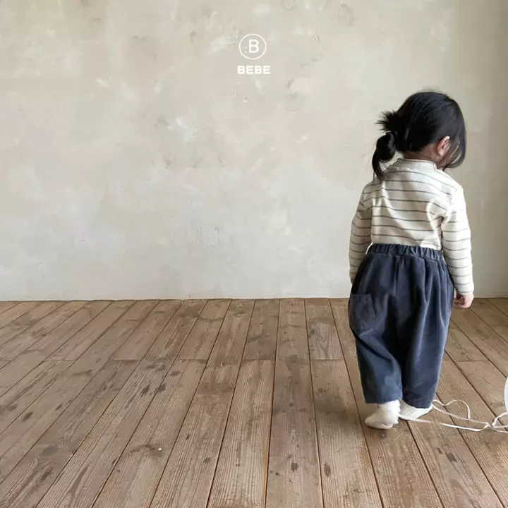 Bella Bambina - Korean Baby Fashion - #babyoutfit - Bebe My Stripes Tee - 10
