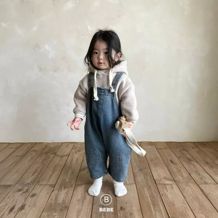Bella Bambina - Korean Baby Fashion - #babyoutfit - Bebe Denim Bodysuit - 7