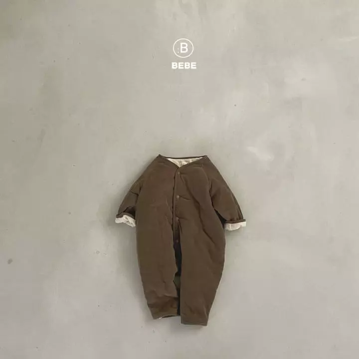 Bella Bambina - Korean Baby Fashion - #babyootd - Bebe Corduroy Bodysuit - 4