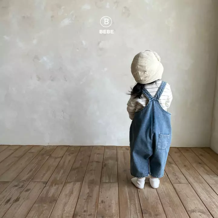Bella Bambina - Korean Baby Fashion - #babywear - Bebe Denim Bodysuit - 9