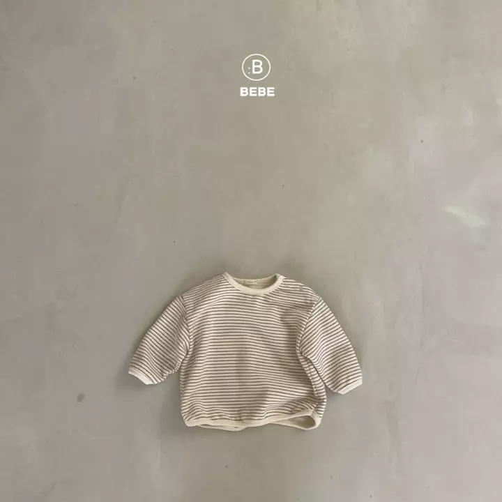 Bella Bambina - Korean Baby Fashion - #onlinebabyshop - Bebe Banban Stripes Tee
