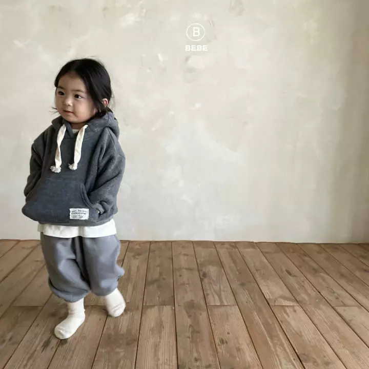 Bella Bambina - Korean Baby Fashion - #onlinebabyshop - Bebe Warm Hoody Tee - 8