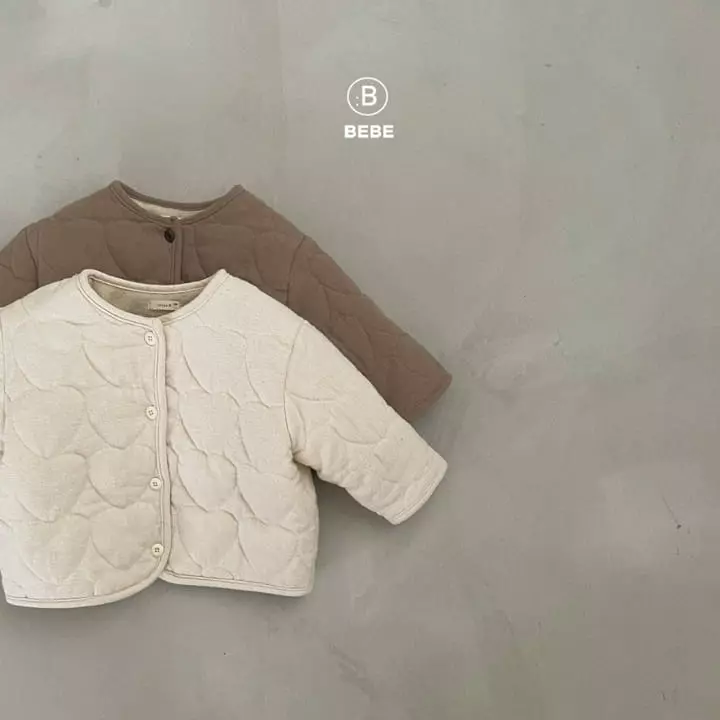 Bella Bambina - Korean Baby Fashion - #onlinebabyshop - Bebe Heart Jacket