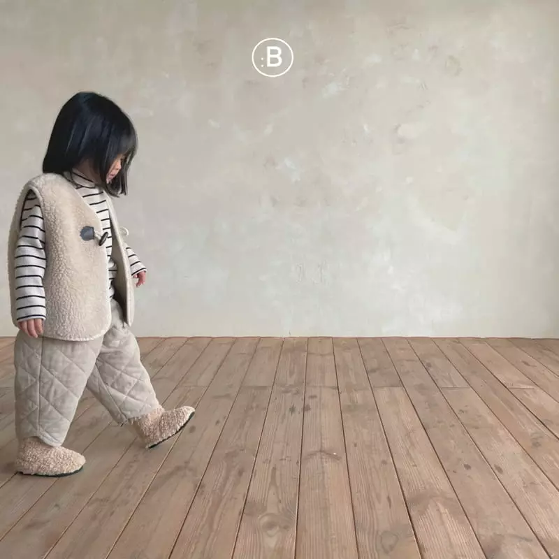 Bella Bambina - Korean Children Fashion - #Kfashion4kids - Quilting Piping Pants - 5