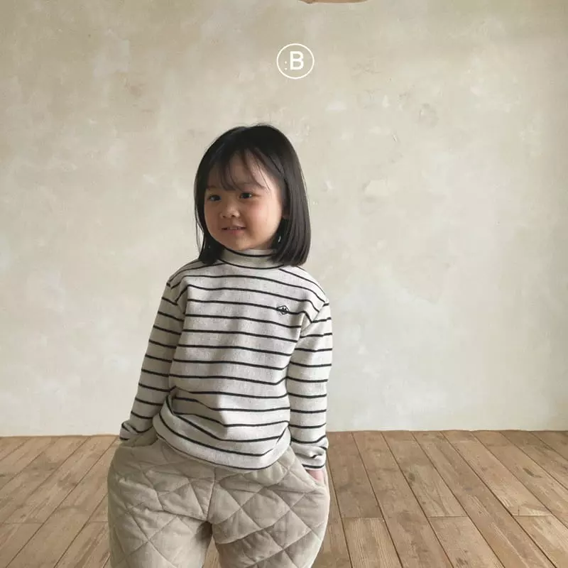 Bella Bambina - Korean Children Fashion - #childofig - My Stripes Turtleneck Tee - 7