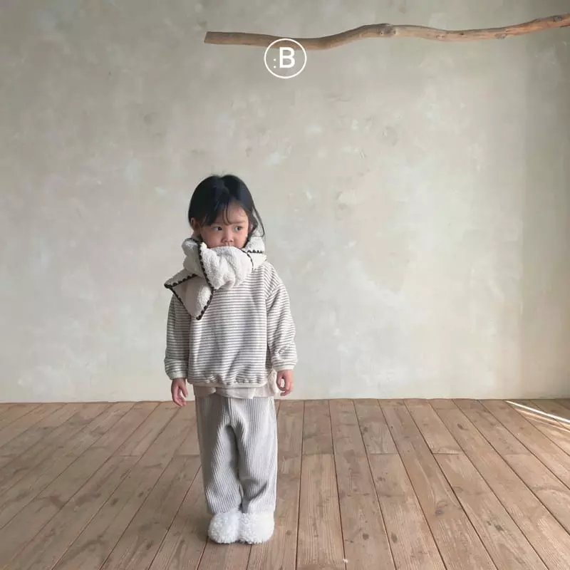 Bella Bambina - Korean Children Fashion - #childofig - Bang Stripes Tee - 5