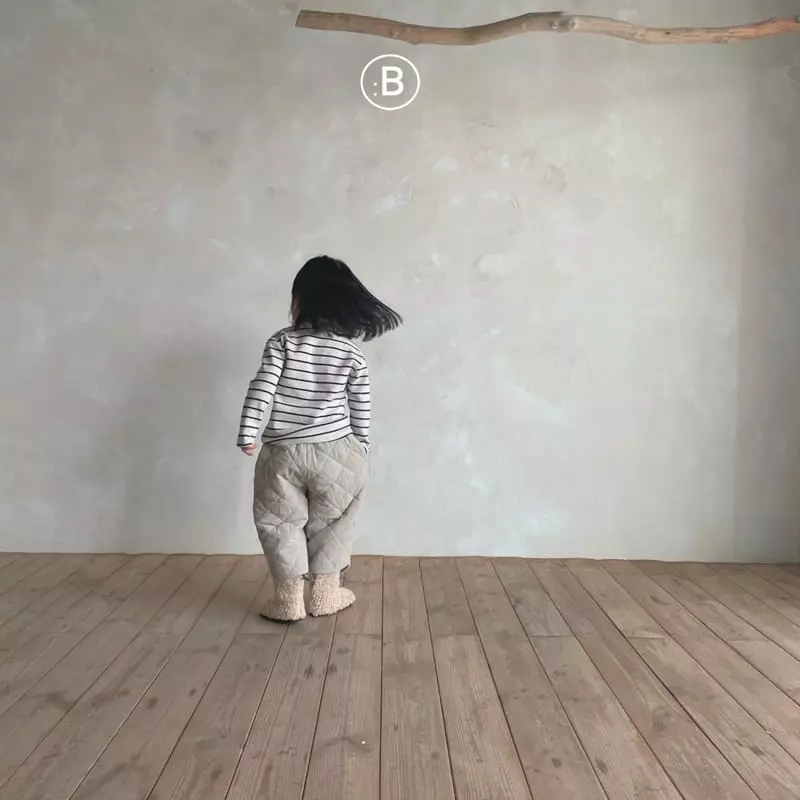 Bella Bambina - Korean Children Fashion - #childofig - Quilting Piping Pants - 11